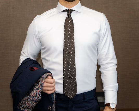 Braun-creme kariertes Flanellhemd für Herren